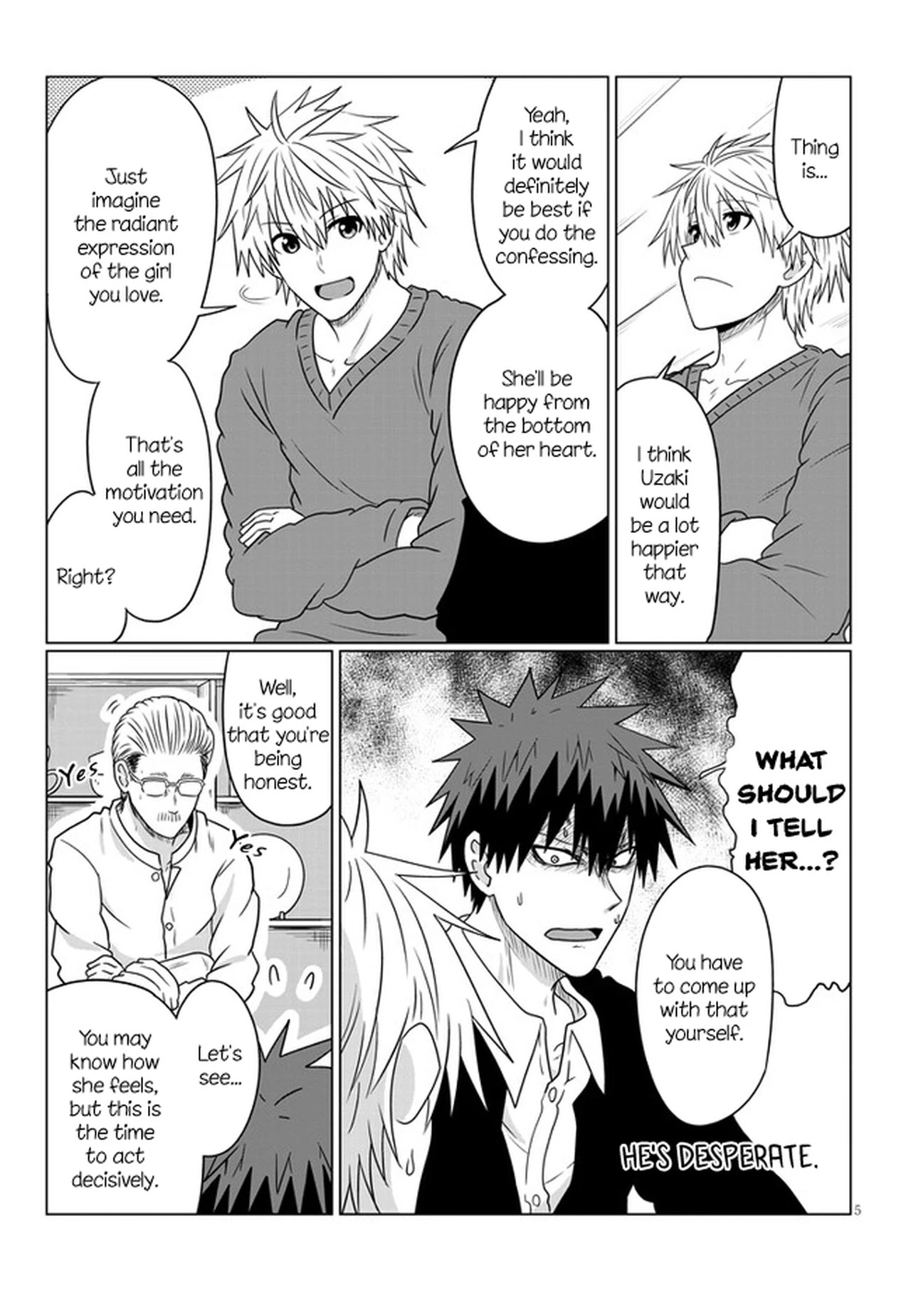 Uzaki-Chan Wa Asobitai! Chapter 70 page 5 - 