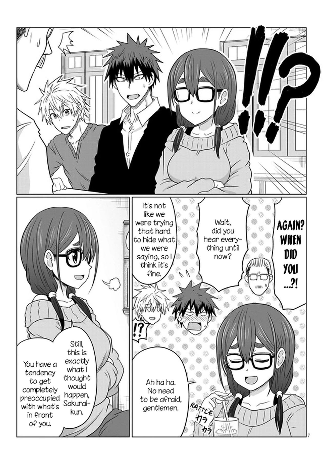 Uzaki-Chan Wa Asobitai! Chapter 70 page 7 - 