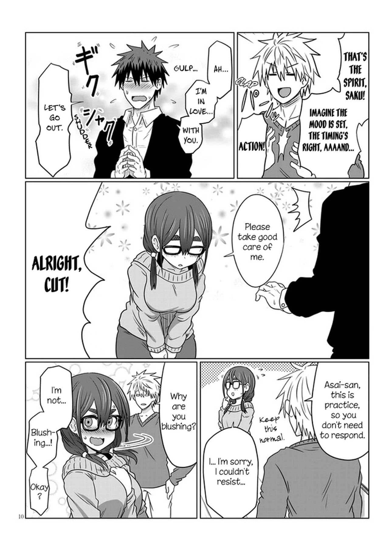 Uzaki-Chan Wa Asobitai! Chapter 70 page 10 - 