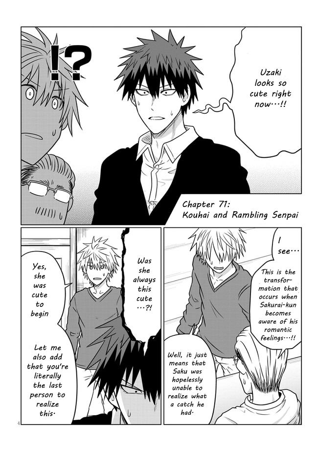 Uzaki-Chan Wa Asobitai! Chapter 71 page 4 - 