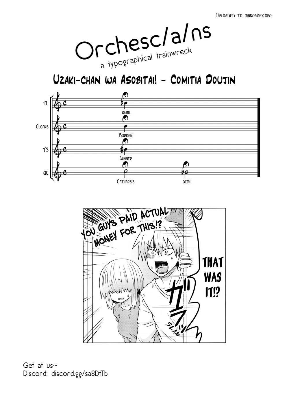 Uzaki-Chan Wa Asobitai! Chapter 72.5 page 42 - 