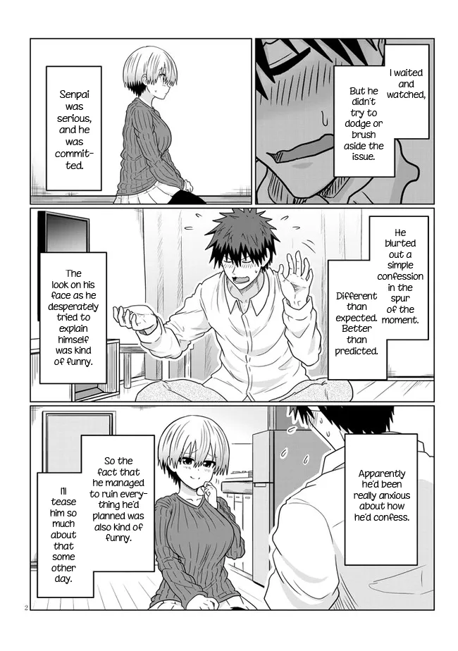 Uzaki-Chan Wa Asobitai! Chapter 74.1 page 2 - 