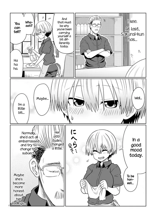 Uzaki-Chan Wa Asobitai! Chapter 74.1 page 4 - 