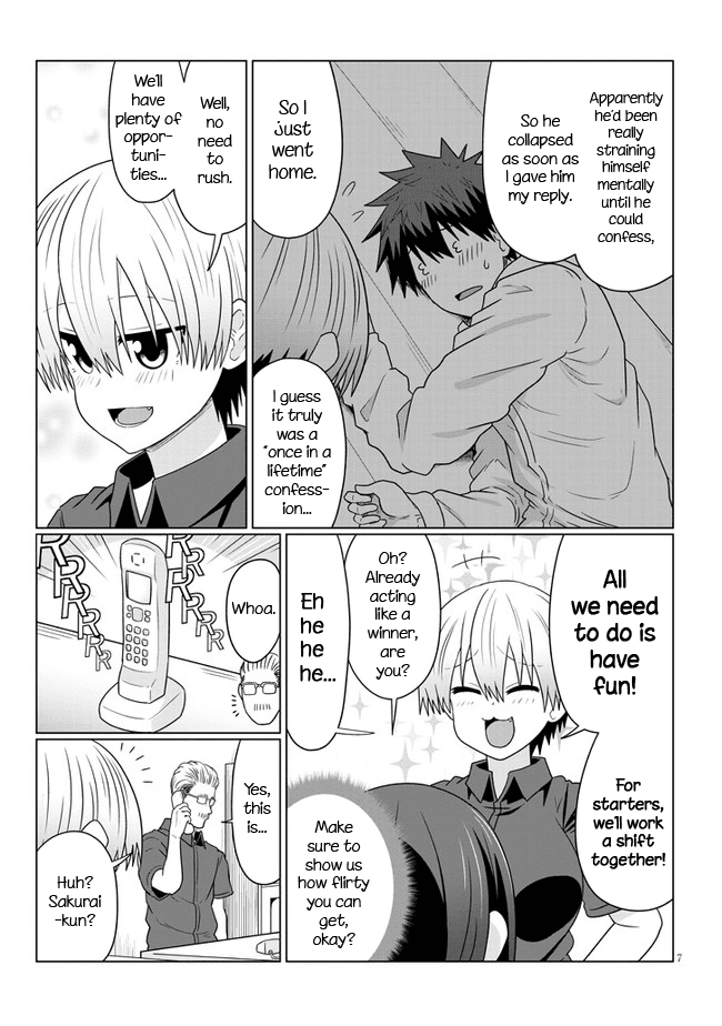 Uzaki-Chan Wa Asobitai! Chapter 74 page 7 - 