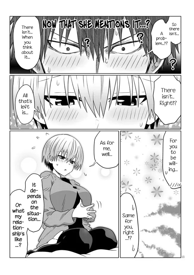 Uzaki-Chan Wa Asobitai! Chapter 75 page 13 - 