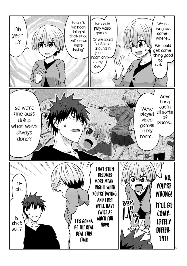 Uzaki-Chan Wa Asobitai! Chapter 75 page 5 - 