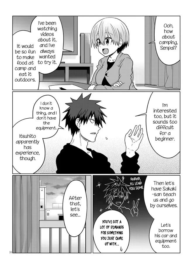 Uzaki-Chan Wa Asobitai! Chapter 75 page 10 - 