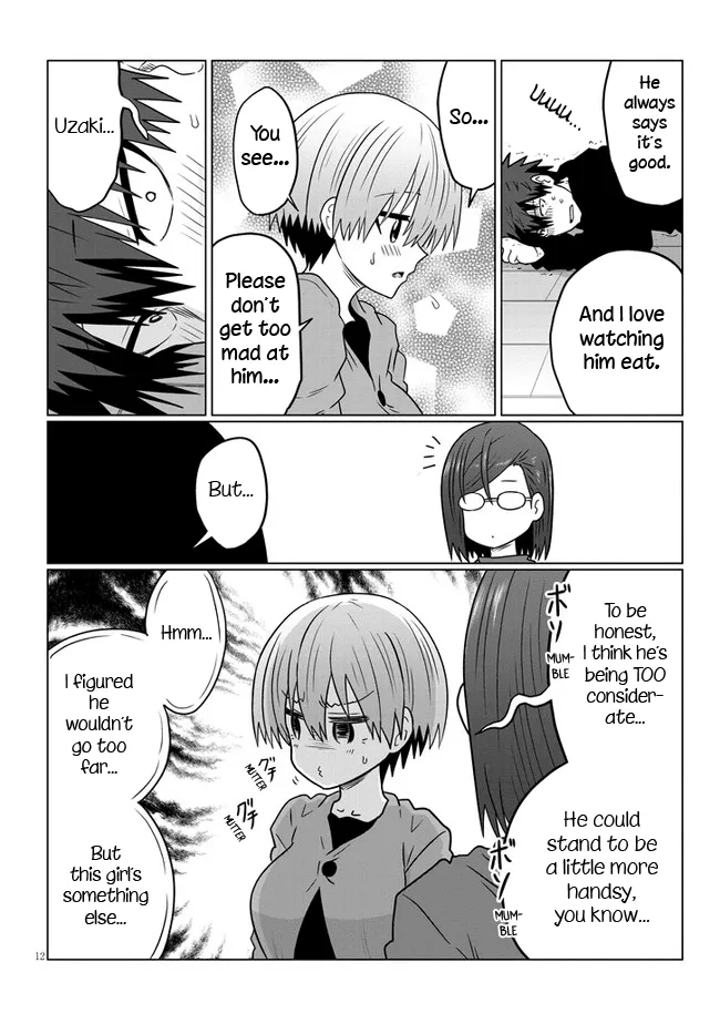 Uzaki-Chan Wa Asobitai! Chapter 76 page 12 - 