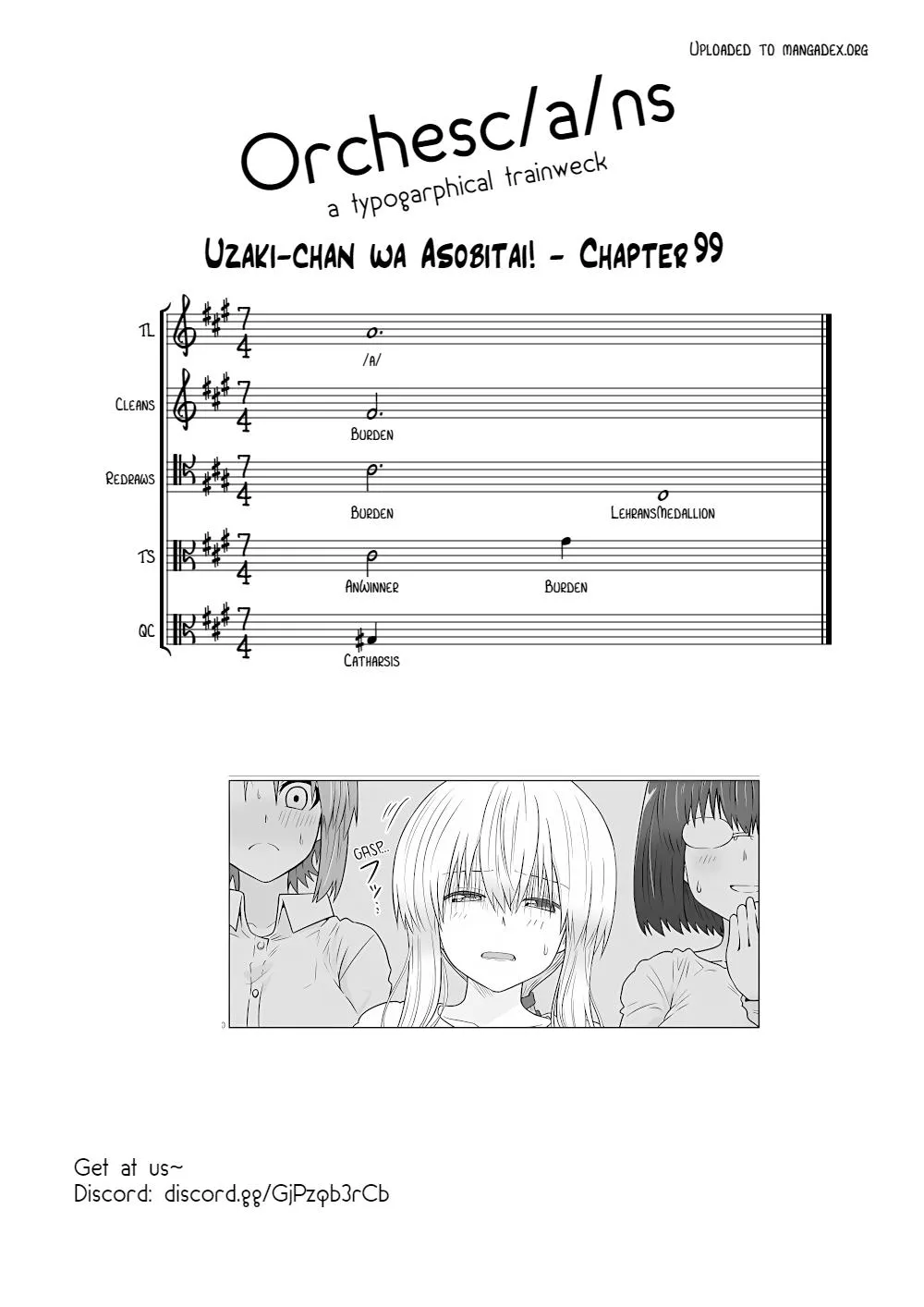 Uzaki-Chan Wa Asobitai! Chapter 99 page 26 - 