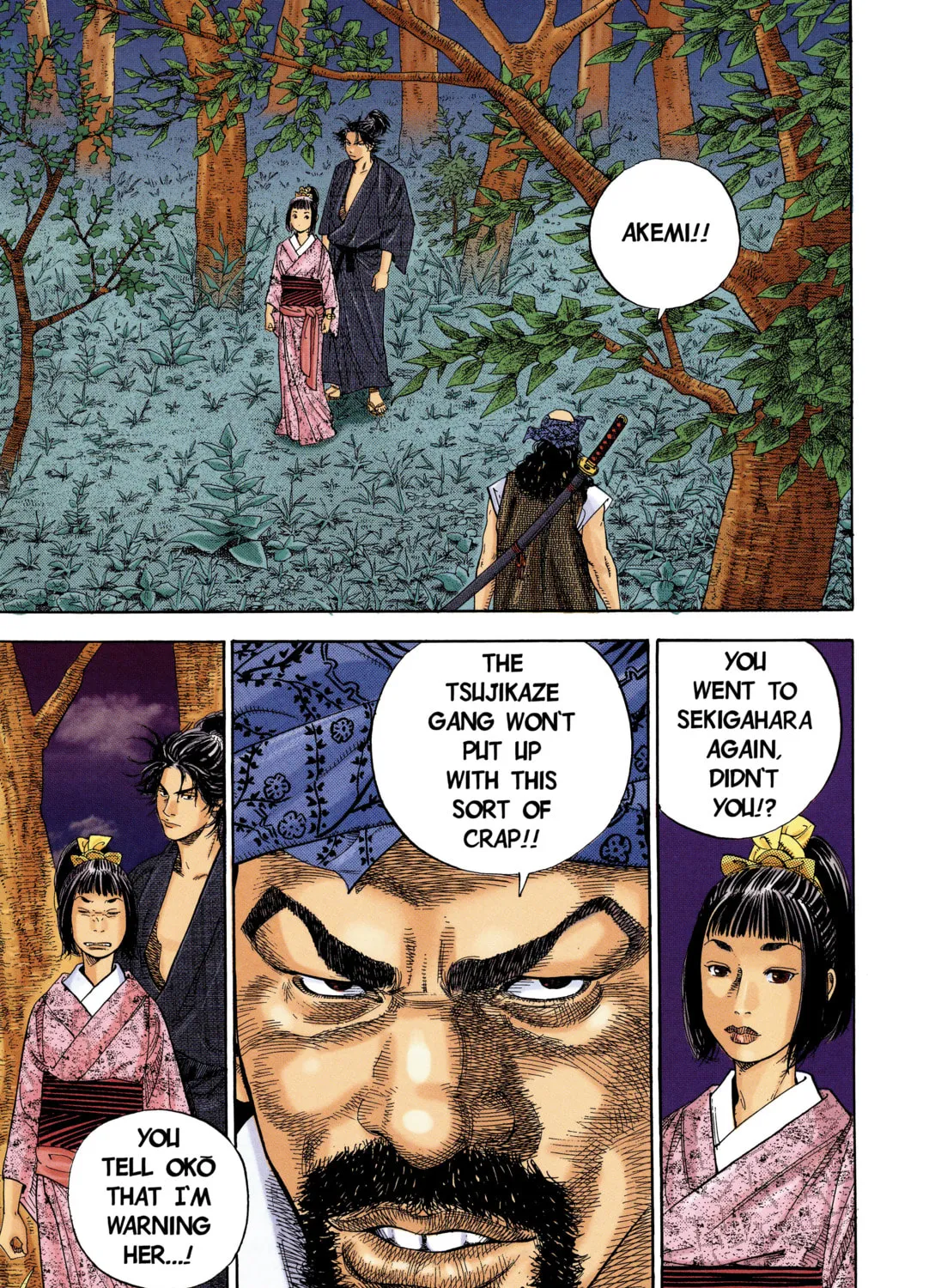 Vagabond (Colored) Chapter 3 page 1 - 