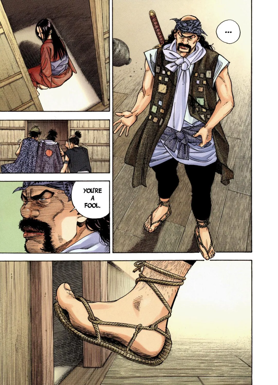 Vagabond (Colored) Chapter 4 page 17 - 