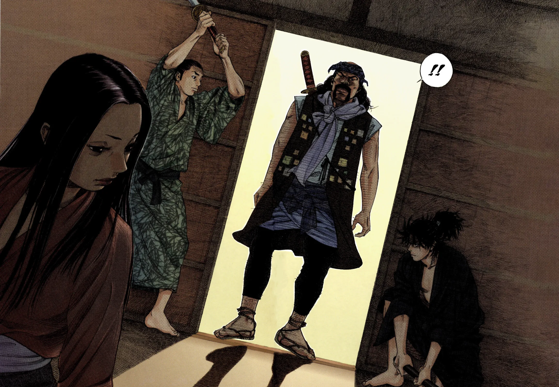 Vagabond (Colored) Chapter 4 page 19 - 