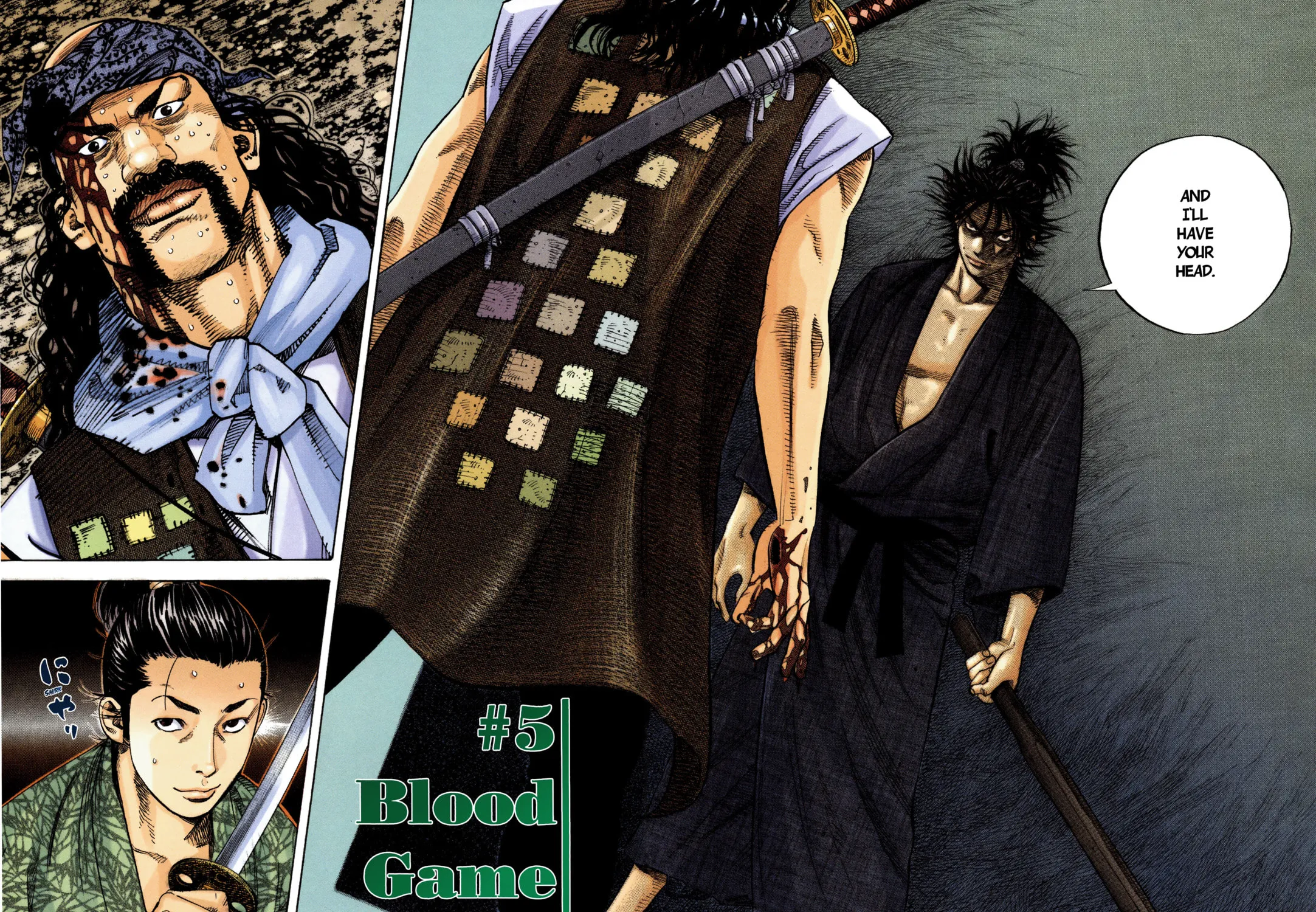 Vagabond (Colored) Chapter 5 page 3 - 