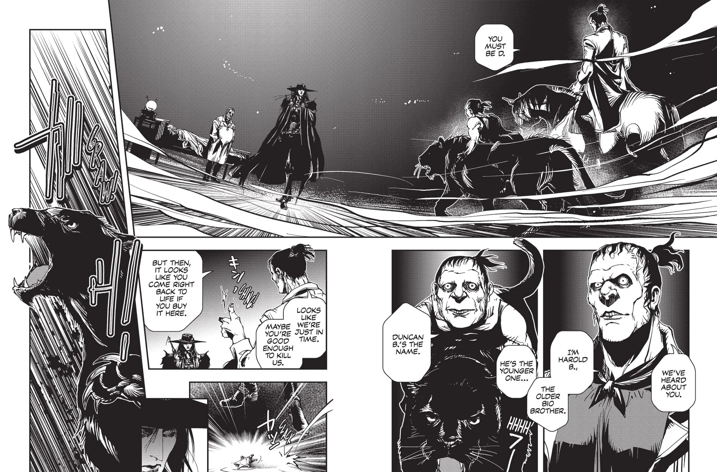 Vampire Hunter D Chapter 23 page 61 - 