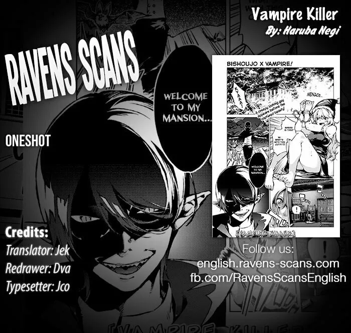 Vampire Killer Chapter 0 page 1 - 