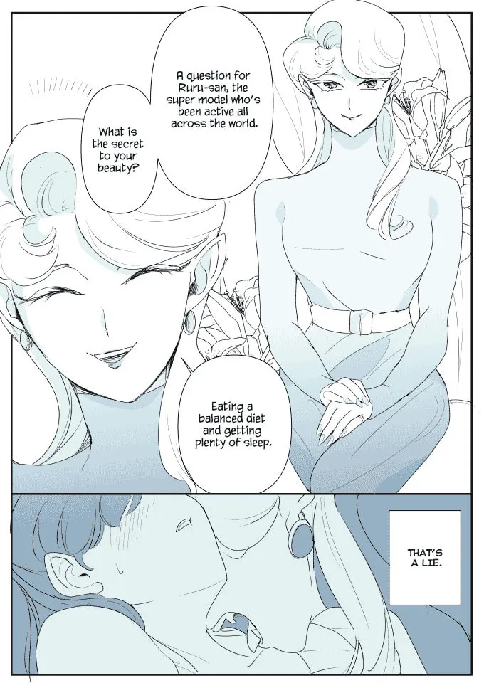 Vampire Model and Pretty Girl Chapter 1 page 1 - 