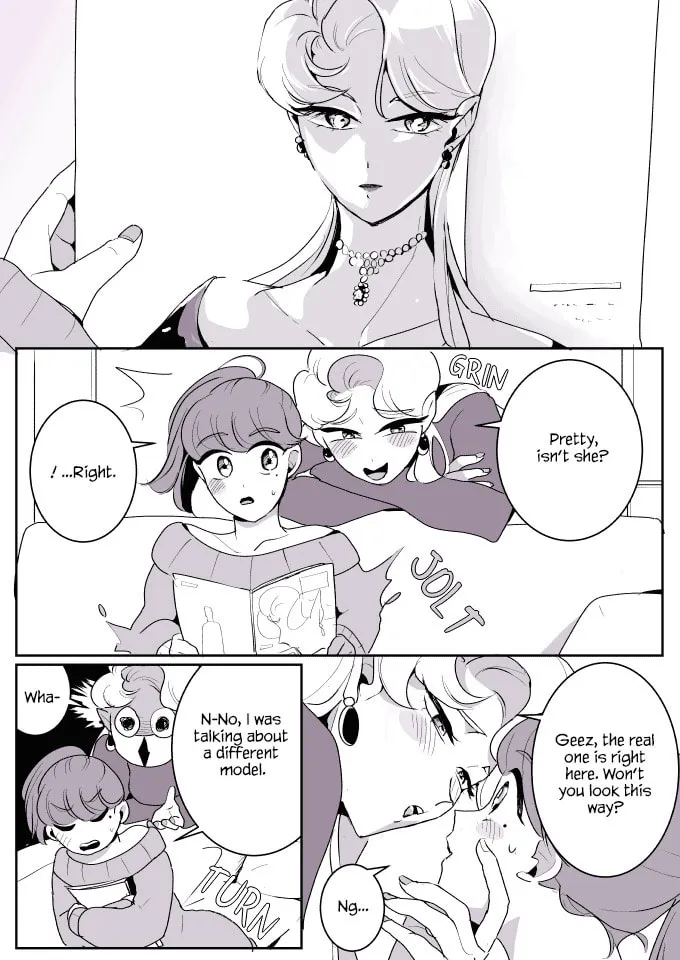 Vampire Model and Pretty Girl Chapter 2 page 1 - 