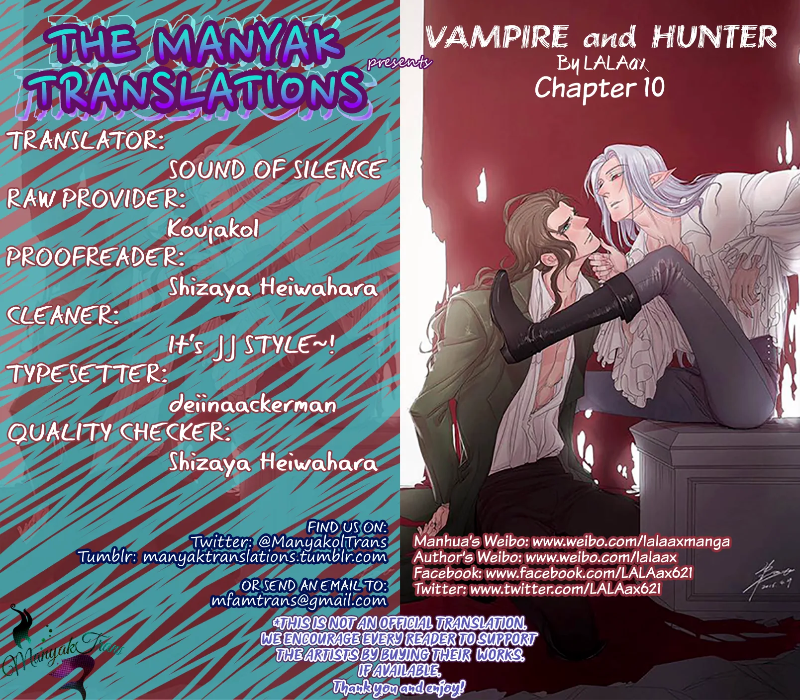 Vampire X Hunter Chapter 10 page 1 - 