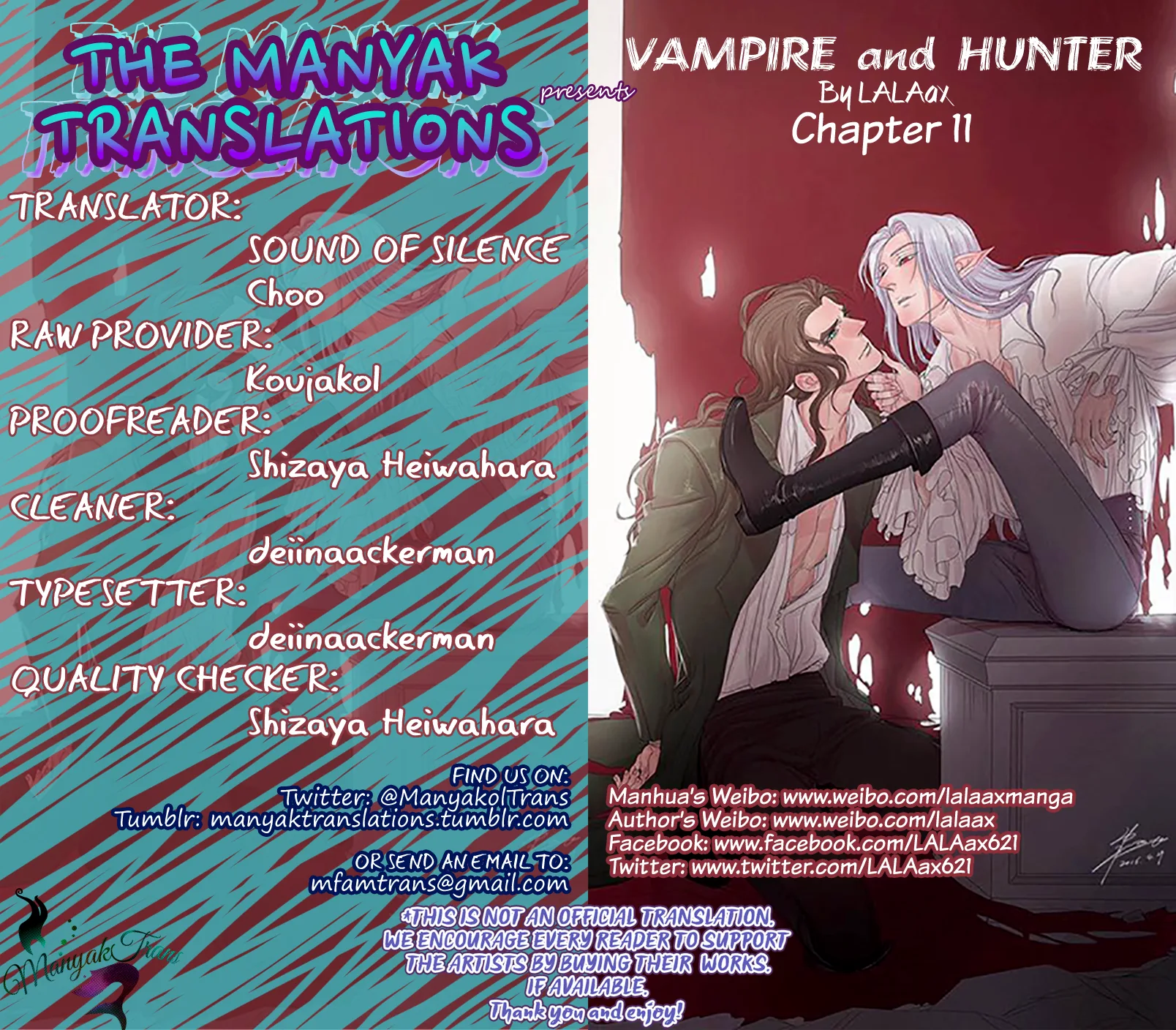 Vampire X Hunter Chapter 11 page 1 - 