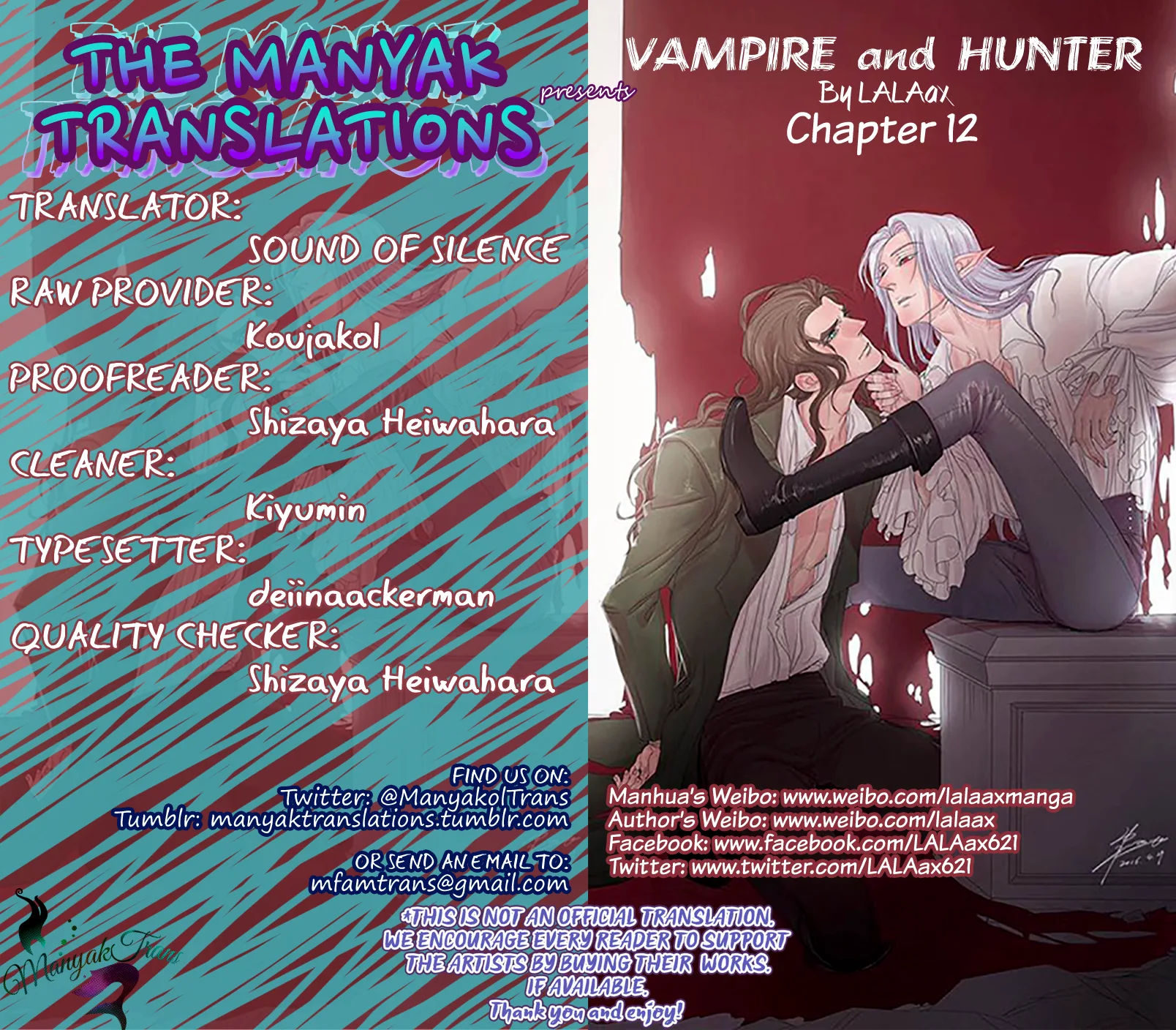 Vampire X Hunter Chapter 12 page 1 - 