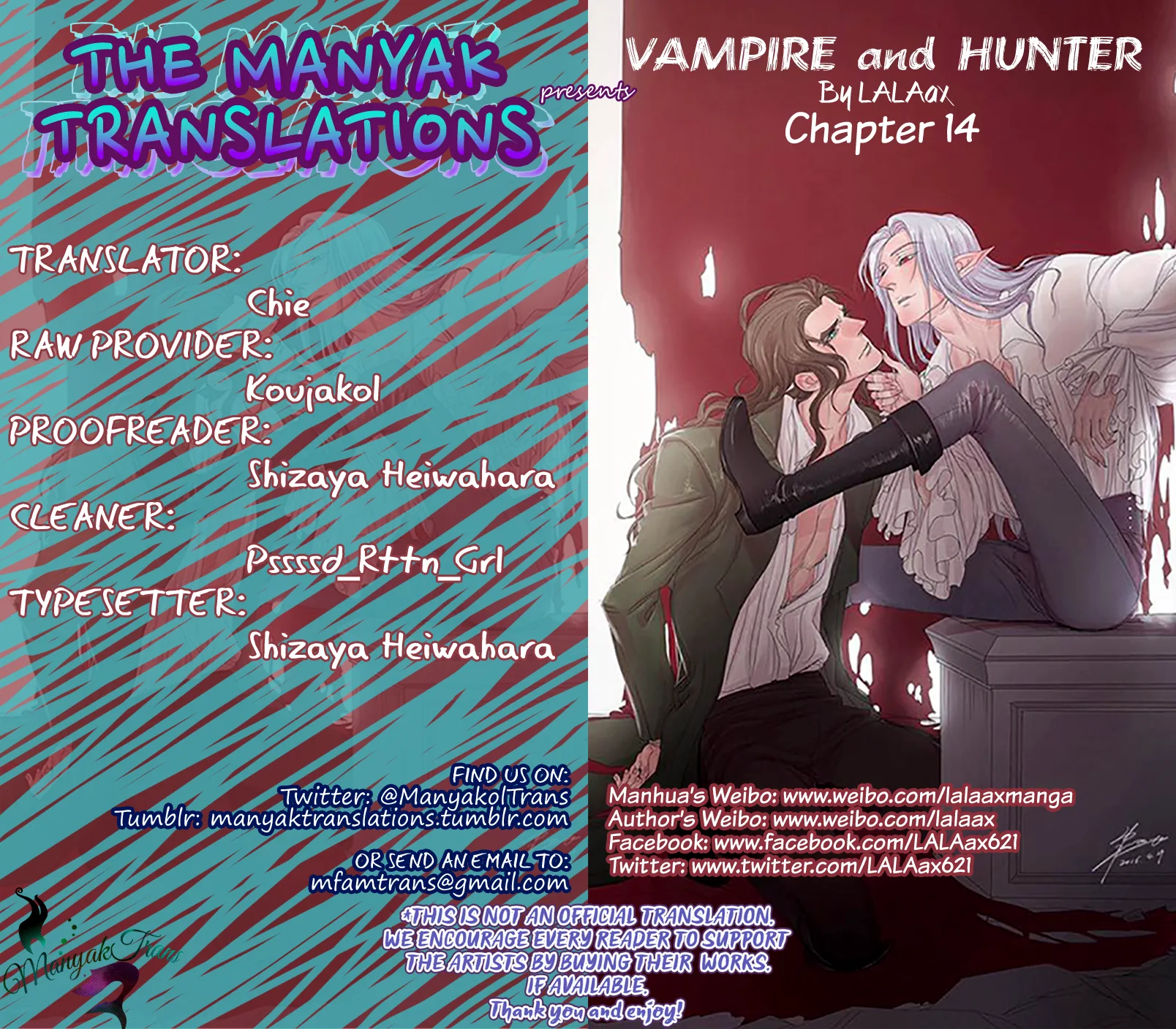 Vampire X Hunter Chapter 14 page 1 - 