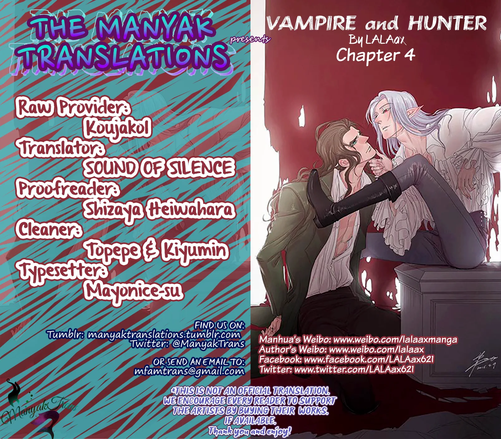 Vampire X Hunter Chapter 4 page 1 - 