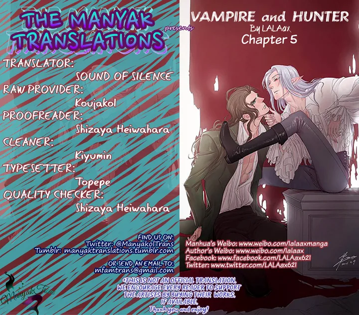 Vampire X Hunter Chapter 5 page 1 - 