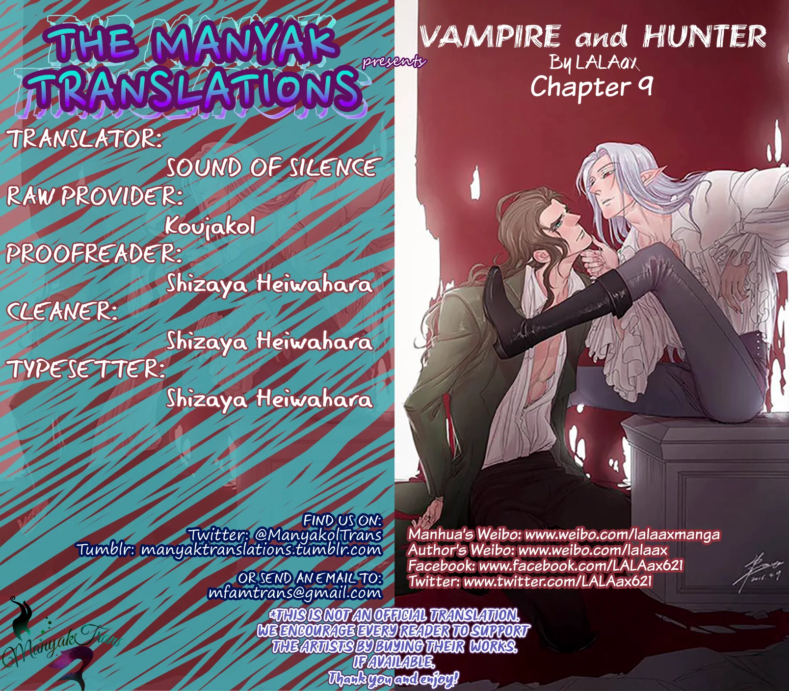 Vampire X Hunter Chapter 9 page 1 - 