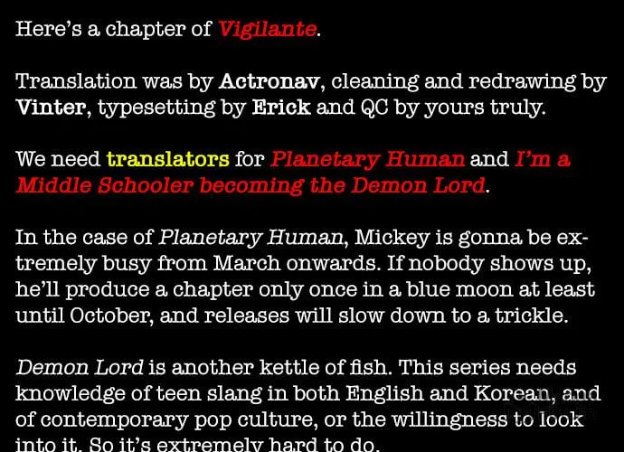 Vigilante Chapter 49 page 66 - 