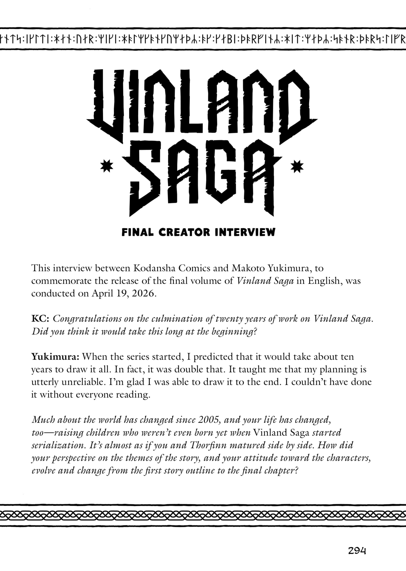 Vinland Saga Chapter 220 page 41 - 