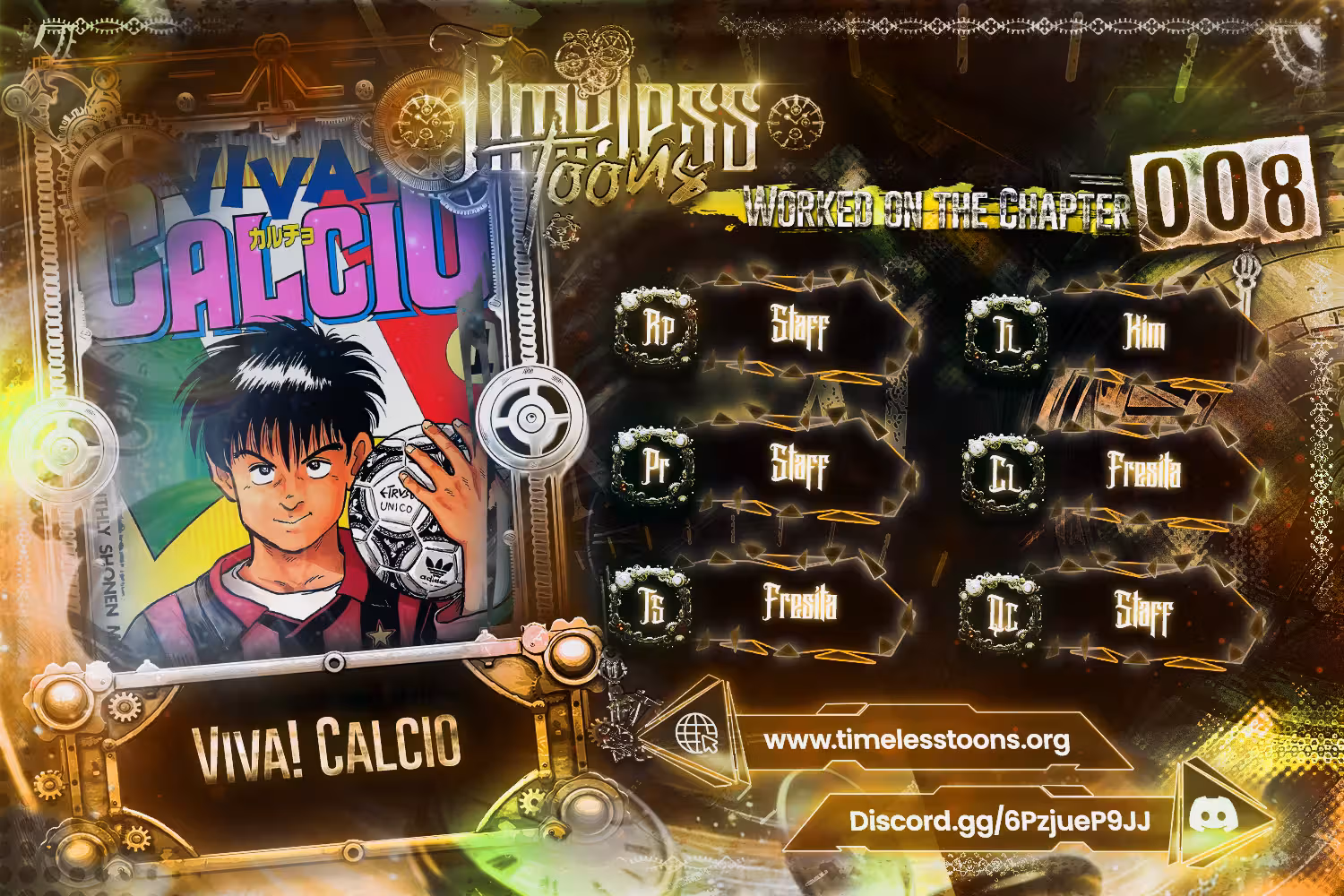 Viva! Calcio Chapter 8 page 1 - 