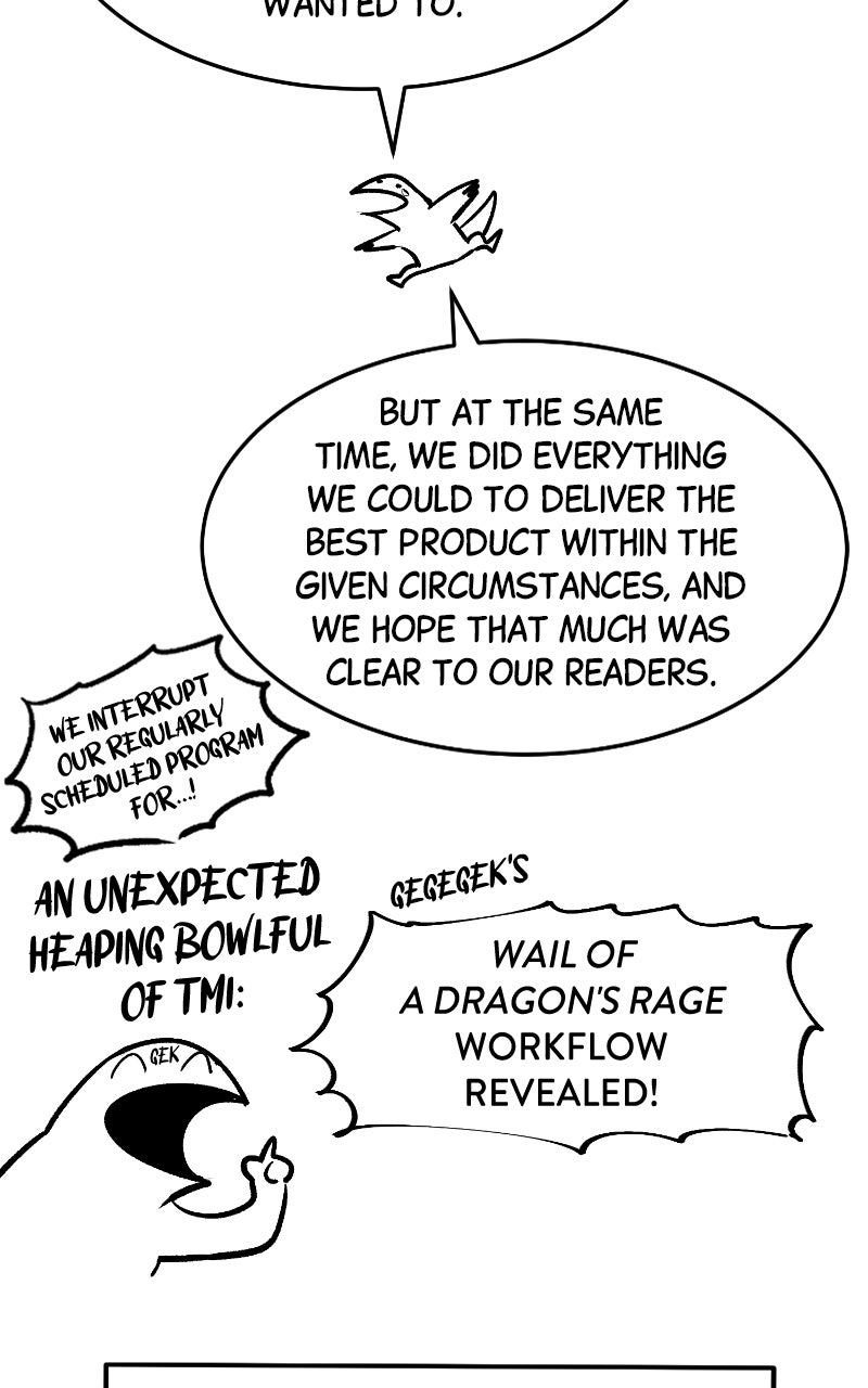 Wail of a Dragon’s Rage Afterword page 16 - 