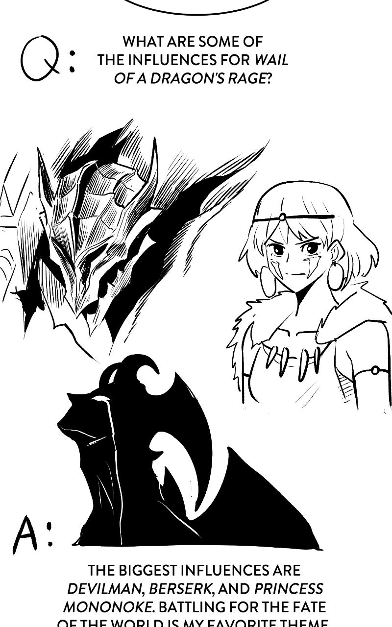 Wail of a Dragon’s Rage Afterword page 23 - 