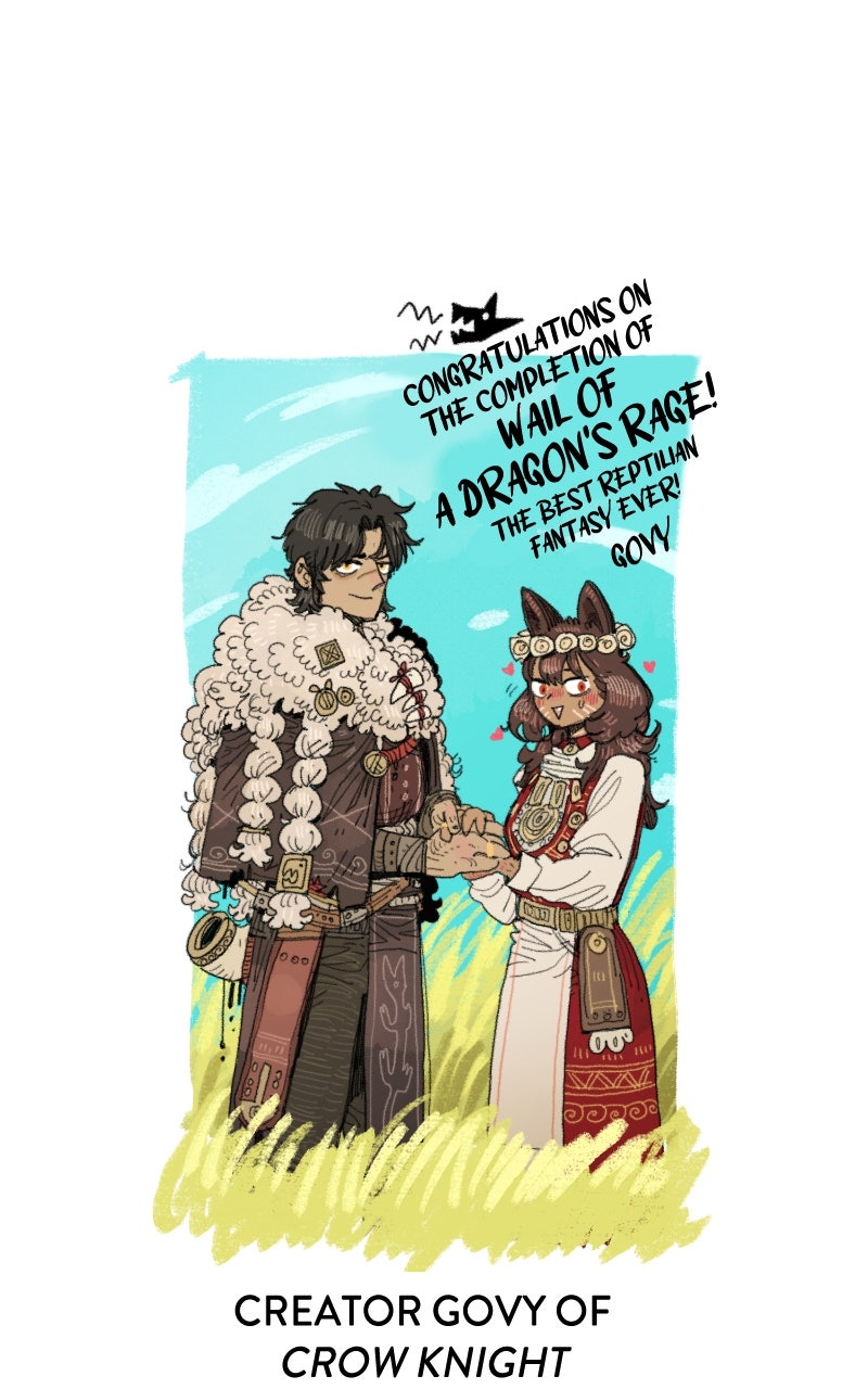 Wail of a Dragon’s Rage Afterword page 41 - 