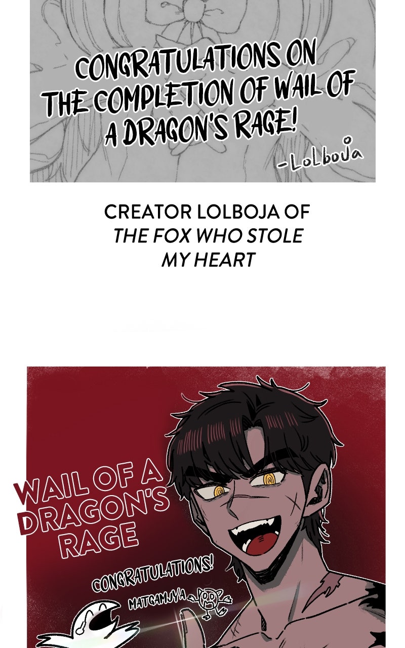 Wail of a Dragon’s Rage Afterword page 50 - 