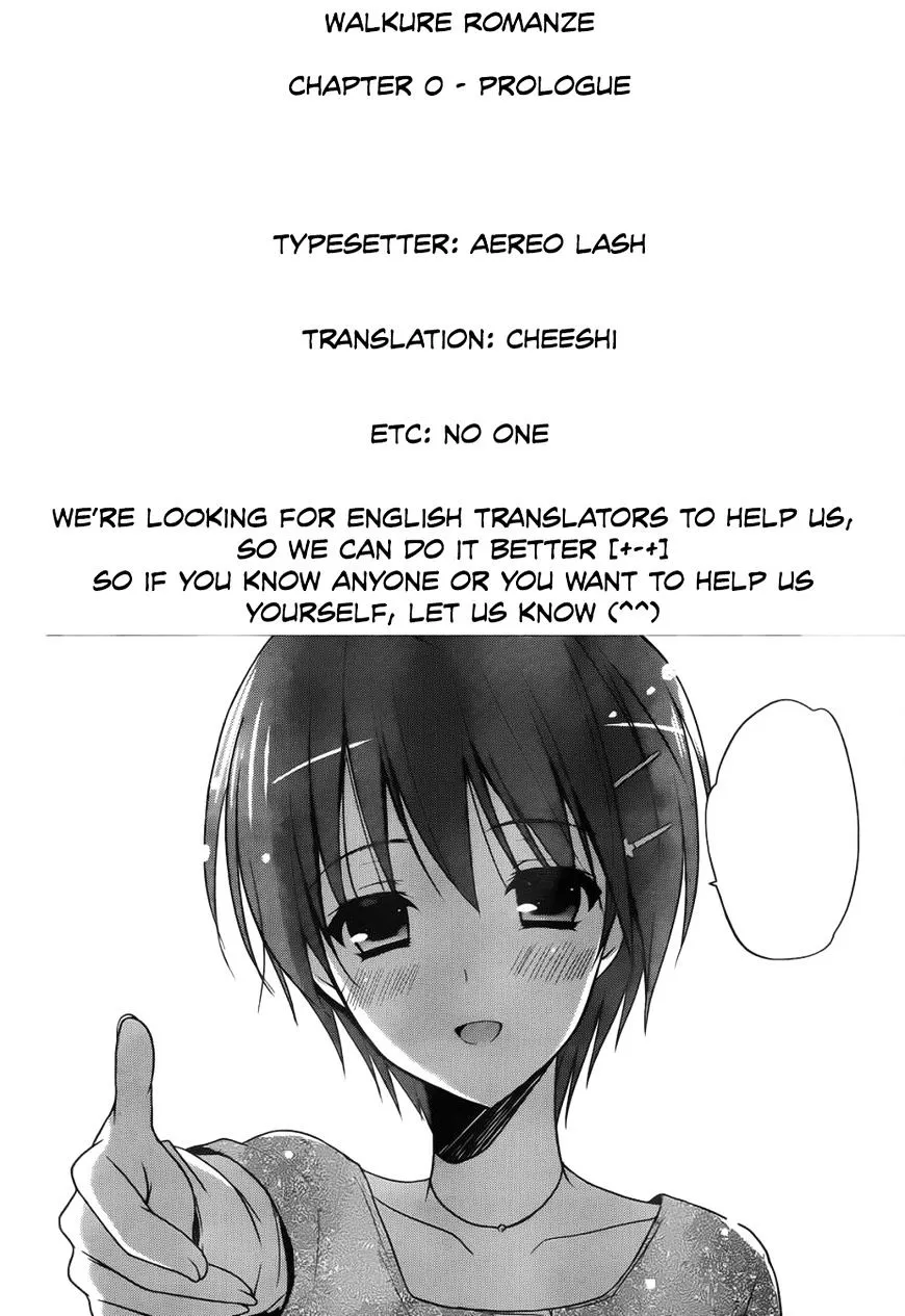Walkure Romanze - Shoujo Kishi Monogatari Chapter 0 page 1 - 