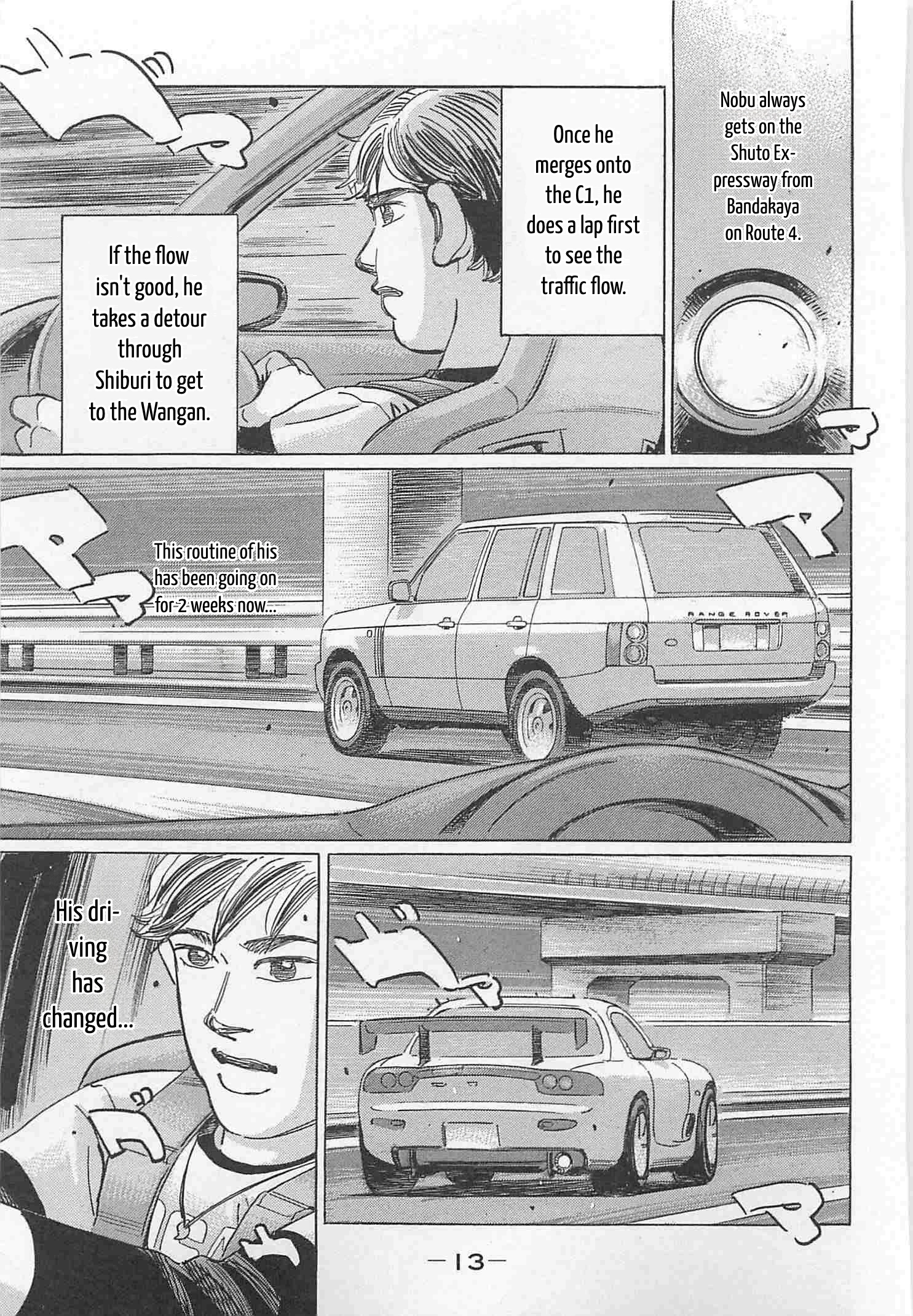 Wangan Midnight: C1 Runner Chapter 86 page 11 - 