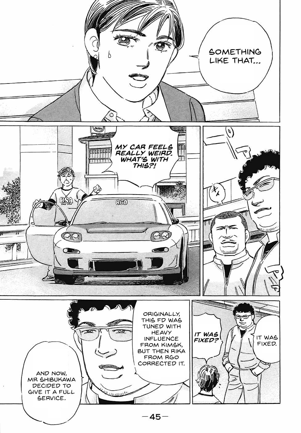 Wangan Midnight: C1 Runner Chapter 63 page 9 - 