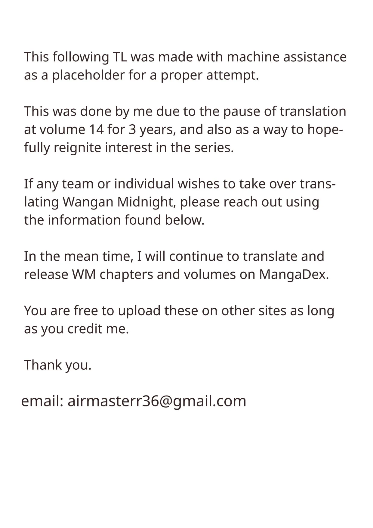 Wangan Midnight Chapter 178 page 1 - 