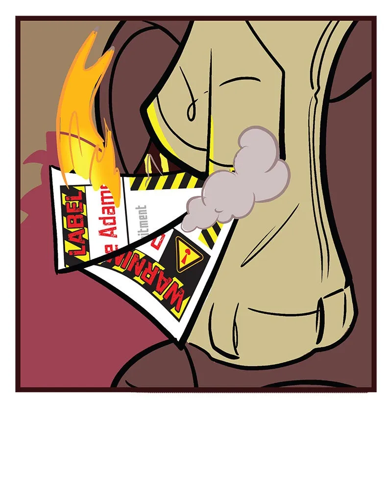 Warning Label Chapter 38 page 19 - 