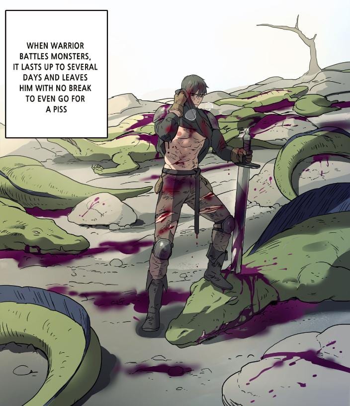 Warrior’s Outdoor Bath Chapter 1 page 1 - 
