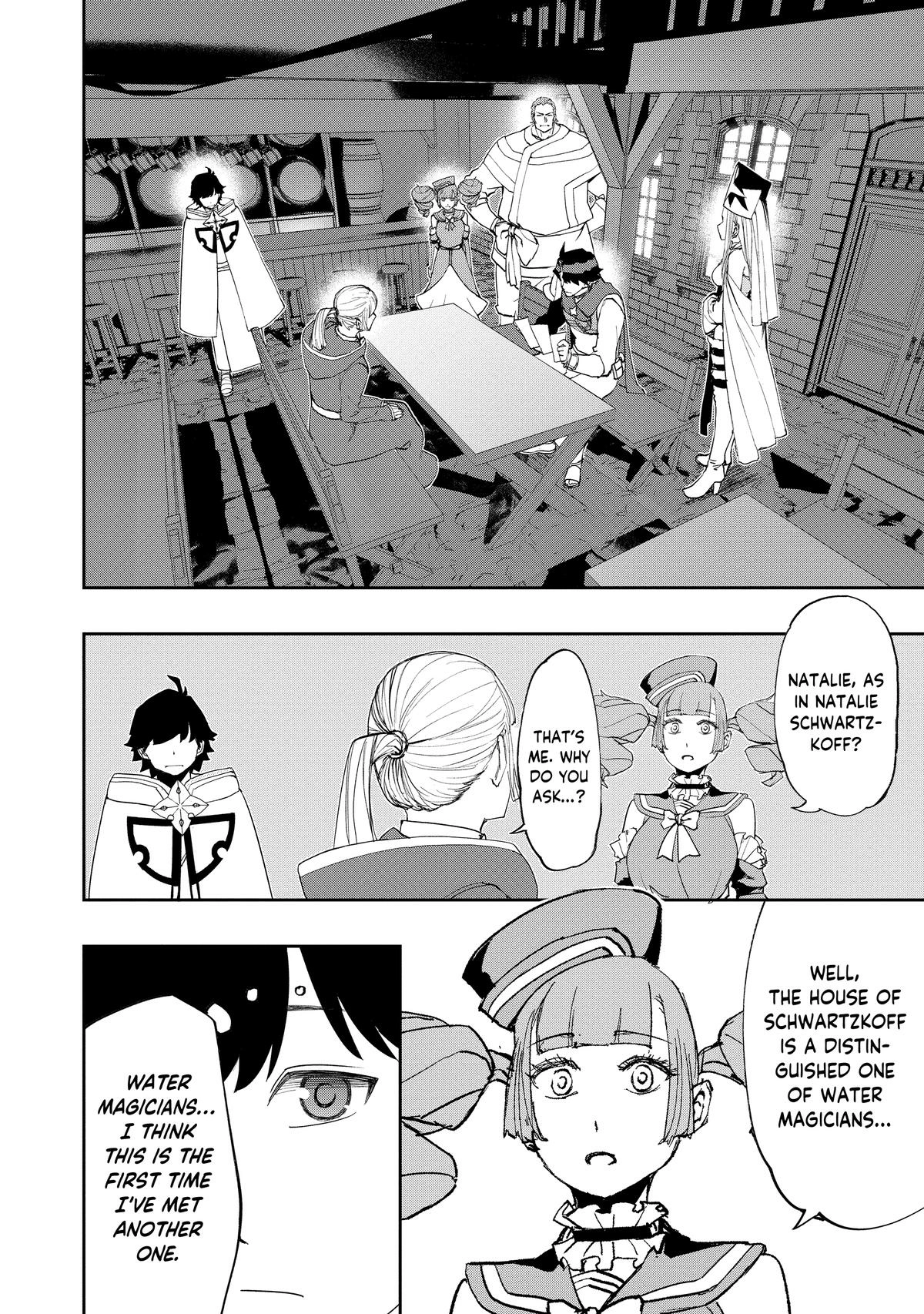 Water attribute Magician Chapter 21 page 14 - 