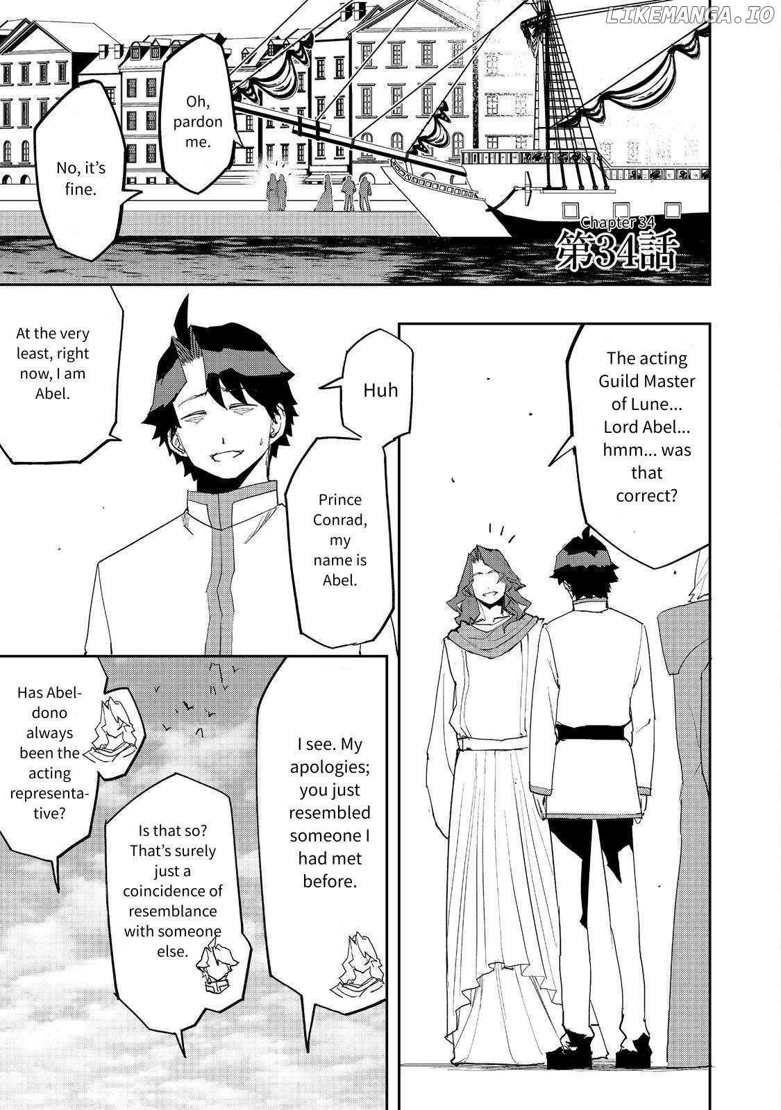 Water attribute Magician Chapter 34 page 1 - 