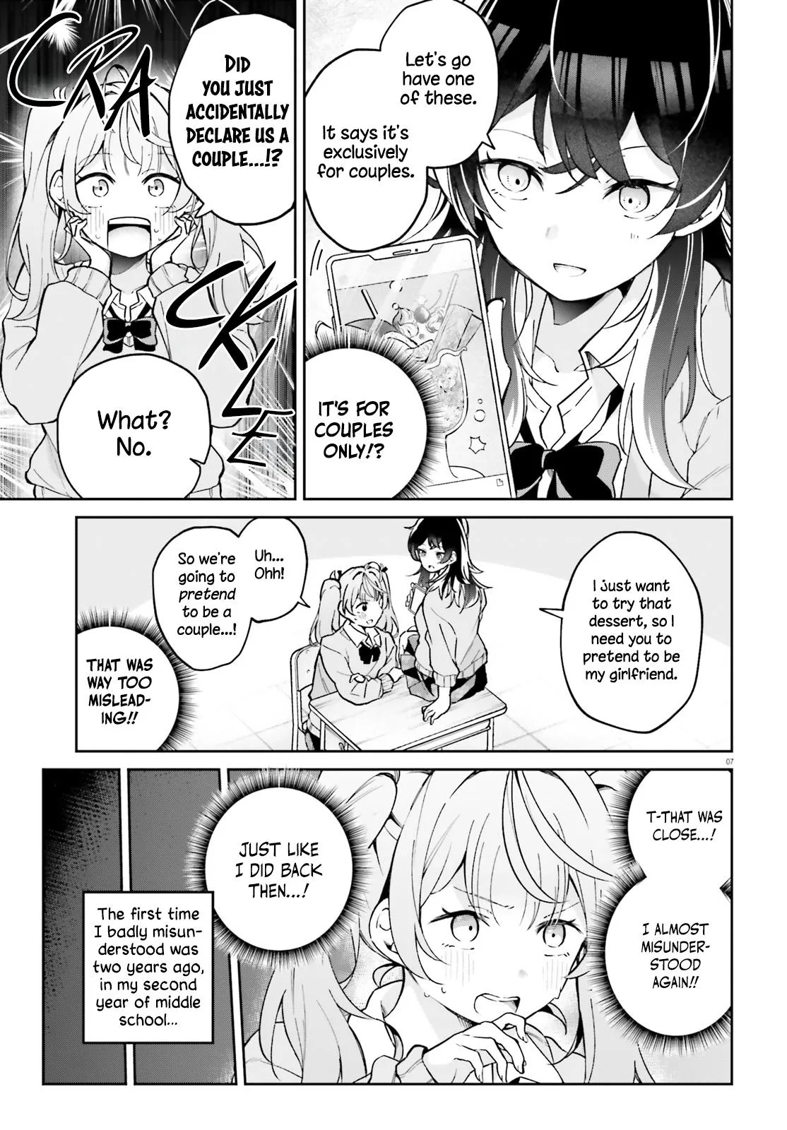 We Are Dating, Right!? Chapter 1 page 5 - 