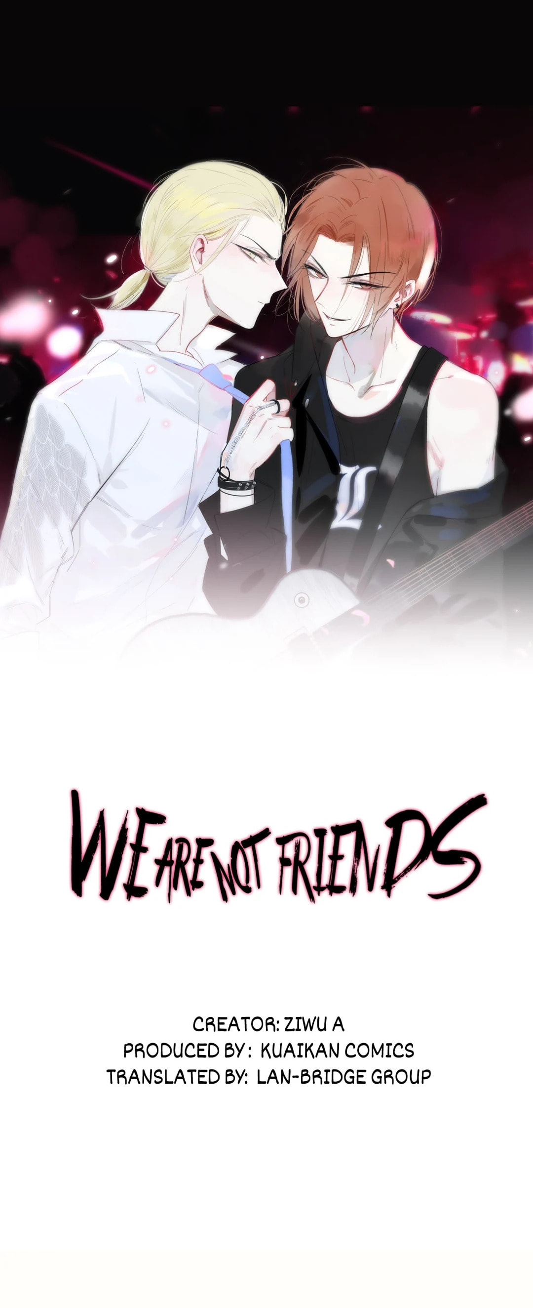 We Are Not Friends Chapter 13 page 1 - 