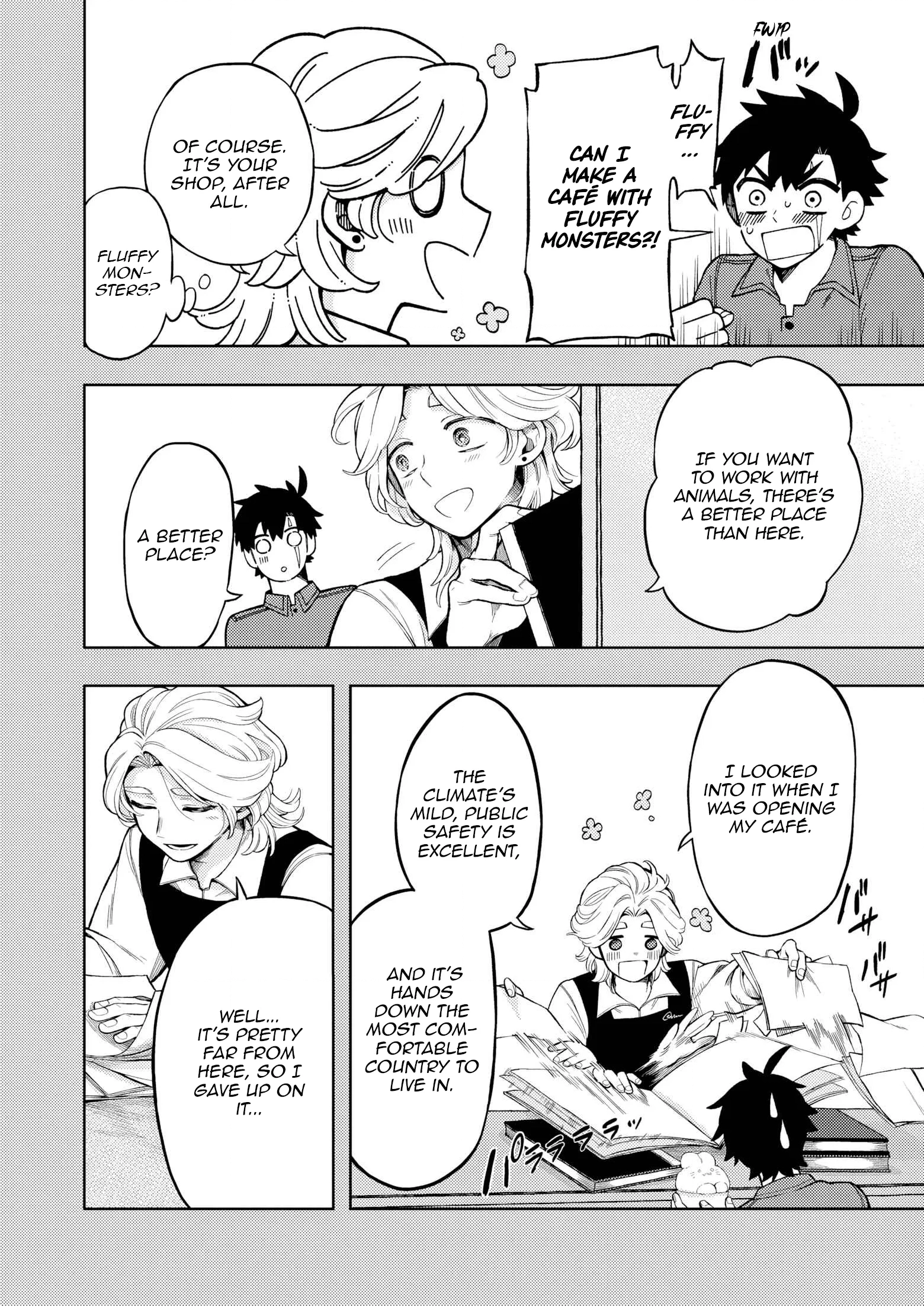 Welcome to Café Mofumofu: The Second Life of the World's Most Feared Mercenary, Who Secretly Has a Thing for Cute Stuff Chapter 1 page 22 - 