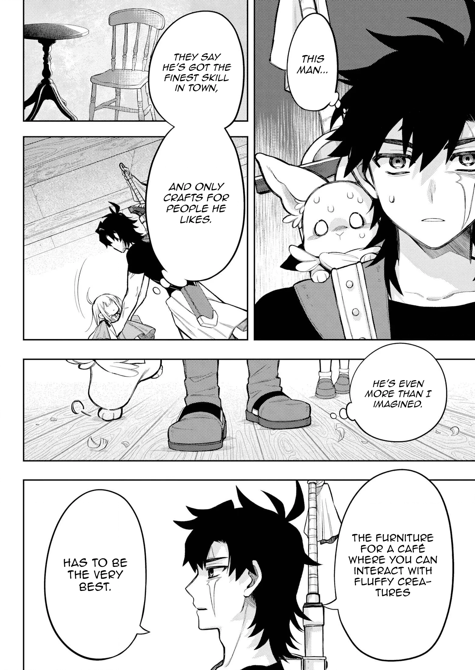 Welcome to Café Mofumofu: The Second Life of the World's Most Feared Mercenary, Who Secretly Has a Thing for Cute Stuff Chapter 3 page 3 - 
