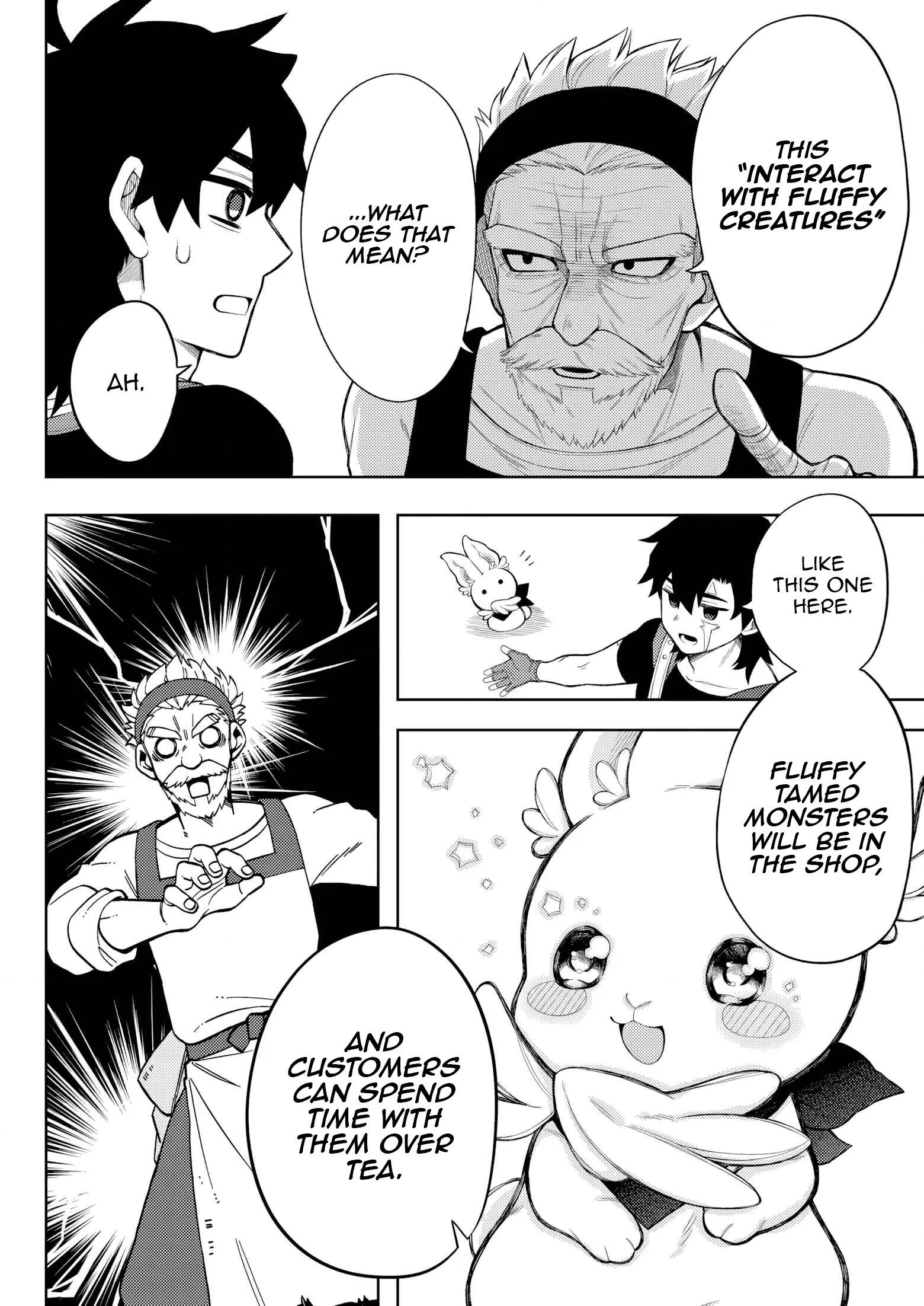 Welcome to Café Mofumofu: The Second Life of the World's Most Feared Mercenary, Who Secretly Has a Thing for Cute Stuff Chapter 3 page 5 - 