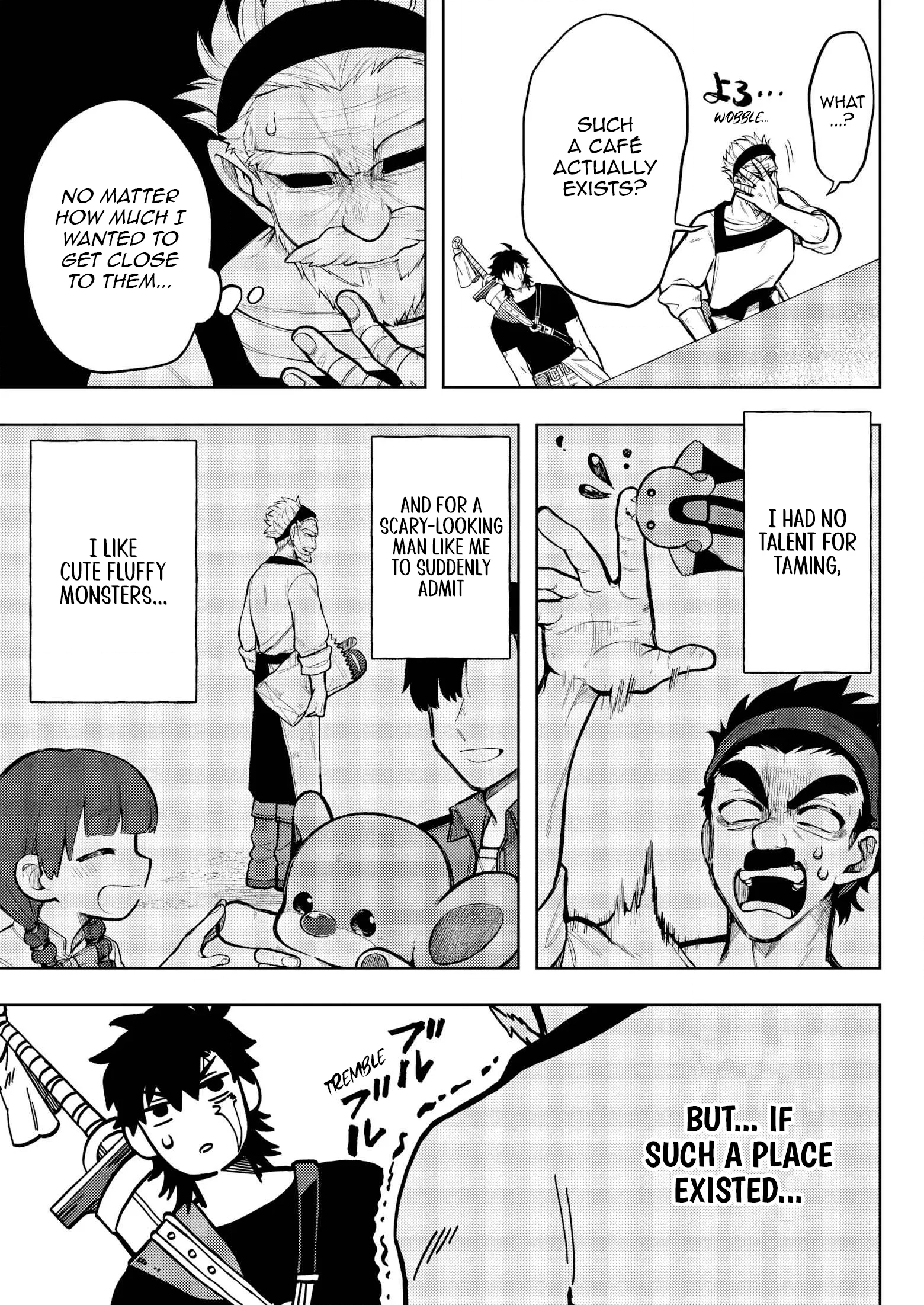 Welcome to Café Mofumofu: The Second Life of the World's Most Feared Mercenary, Who Secretly Has a Thing for Cute Stuff Chapter 3 page 6 - 