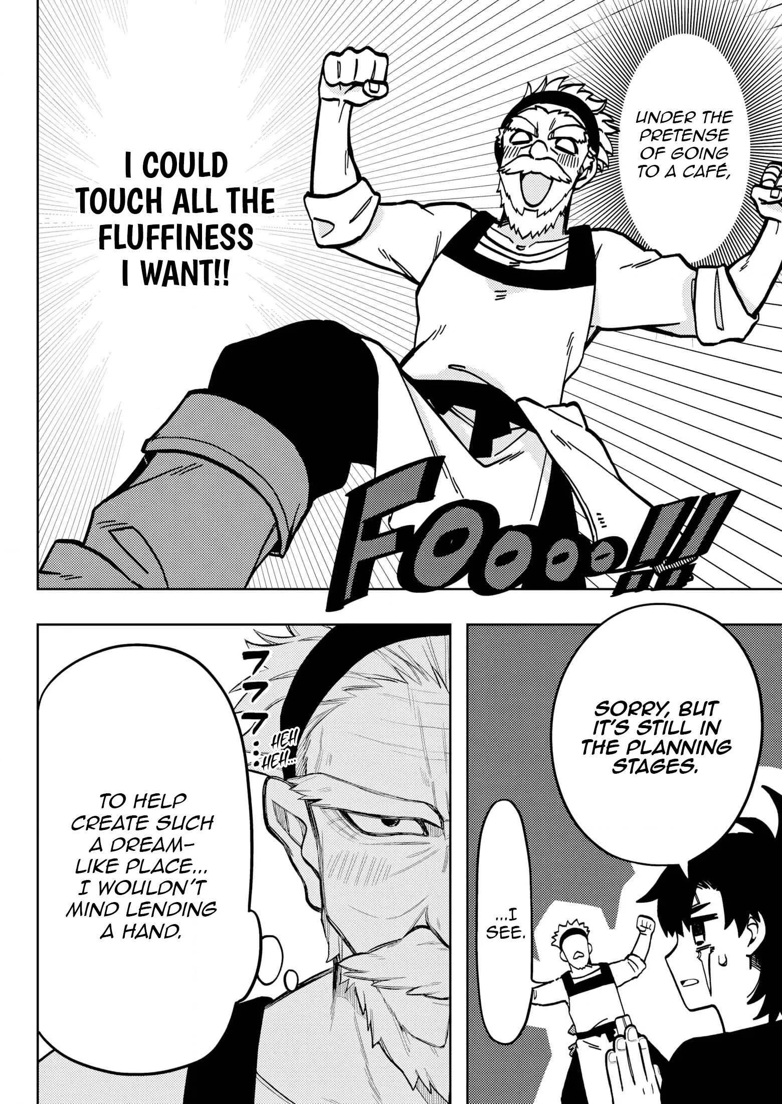 Welcome to Café Mofumofu: The Second Life of the World's Most Feared Mercenary, Who Secretly Has a Thing for Cute Stuff Chapter 3 page 7 - 